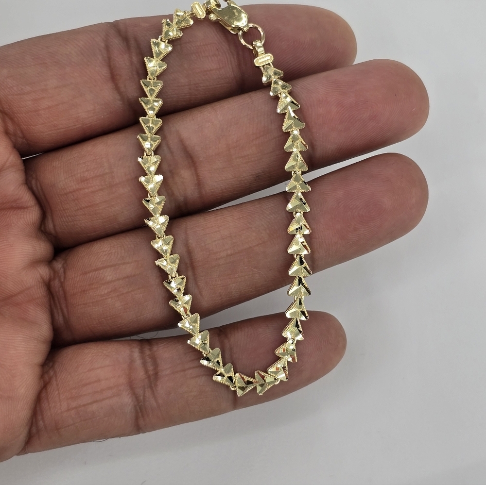 10kt Real Gold Bracelet For Women